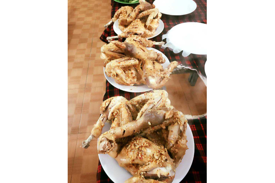 Gà Hấp Mắm Nhĩ
