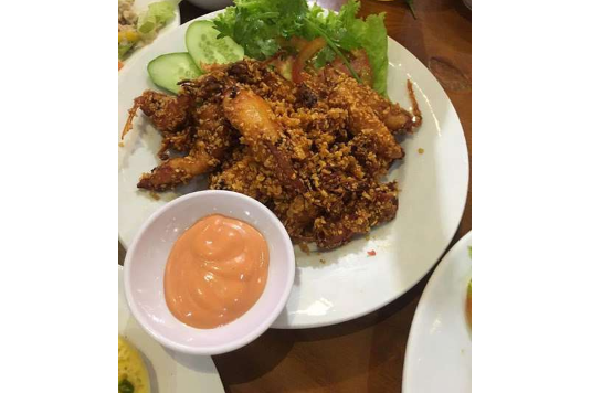 Mực Chiên Xù