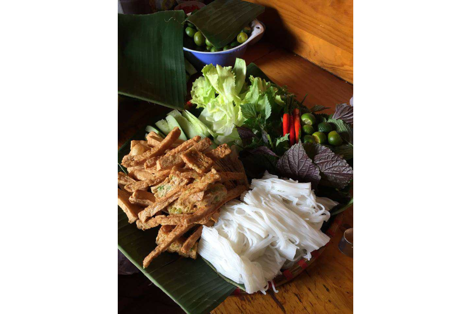 Bún Chả Cốm