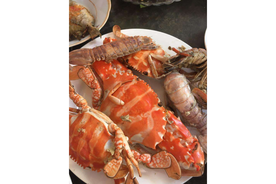 Ghẹ Và Tôm Hấp