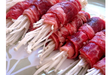 Bò Cuộn Nấm