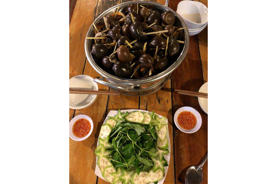 Ốc Nhồi Thịt