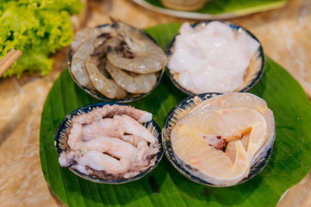 ComBo Hải Sản Nướng Chén