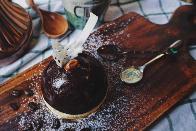 Bánh Mousse Cà Phê Sữa