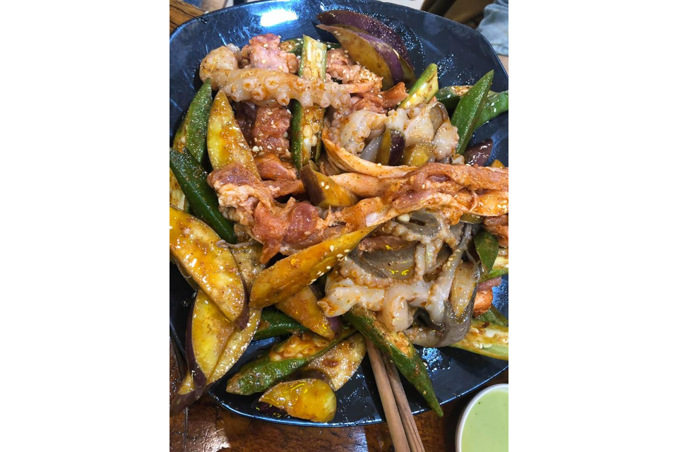Bạch Tuộc Nướng