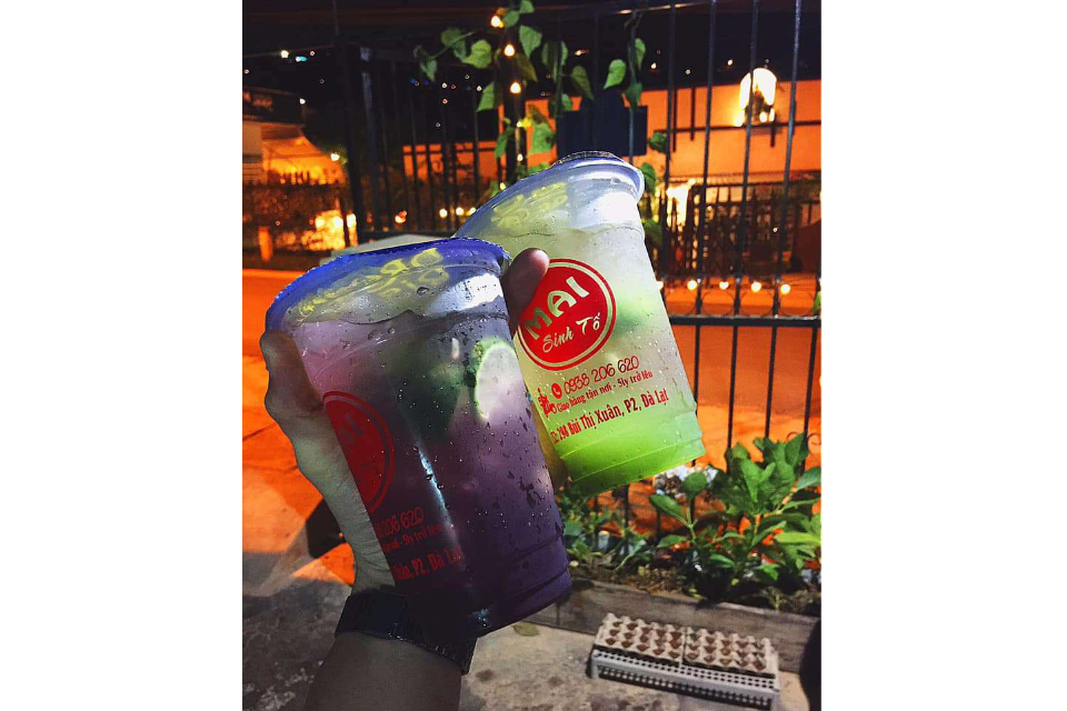 Trà Hoa Đậu Biếc, Trà Chanh
