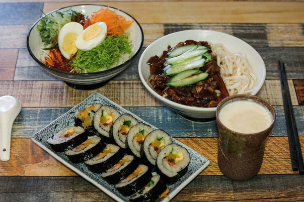 KimBap, Mì Đen, Mì Trộn
