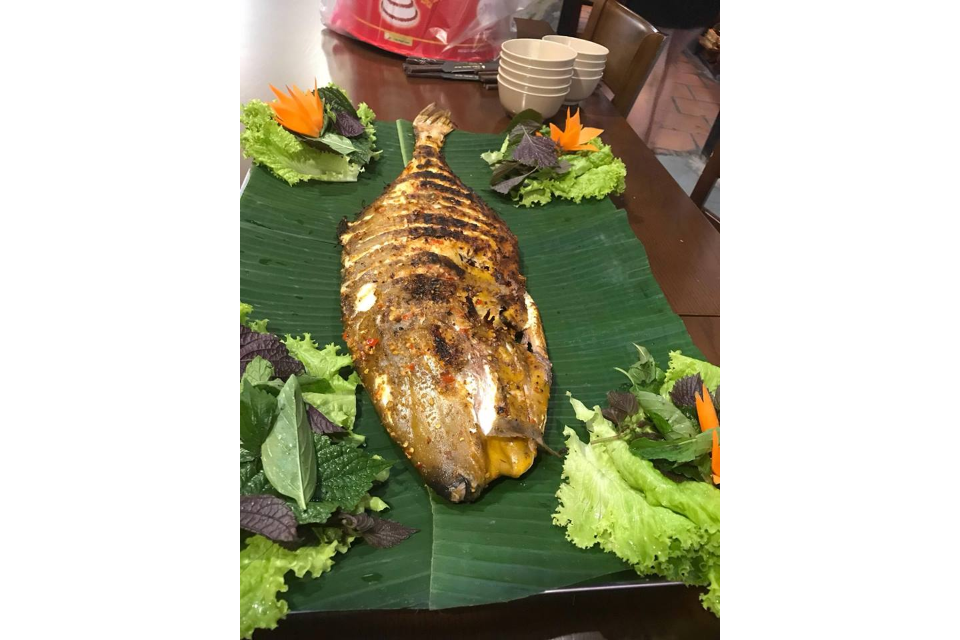 Cá Bò Da Nướng