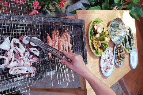 Các Loại Hải Sản Nướng