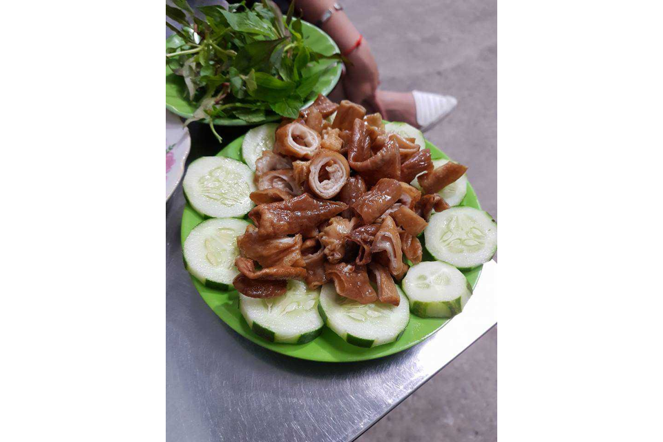 Lòng Heo Chiên Giòn
