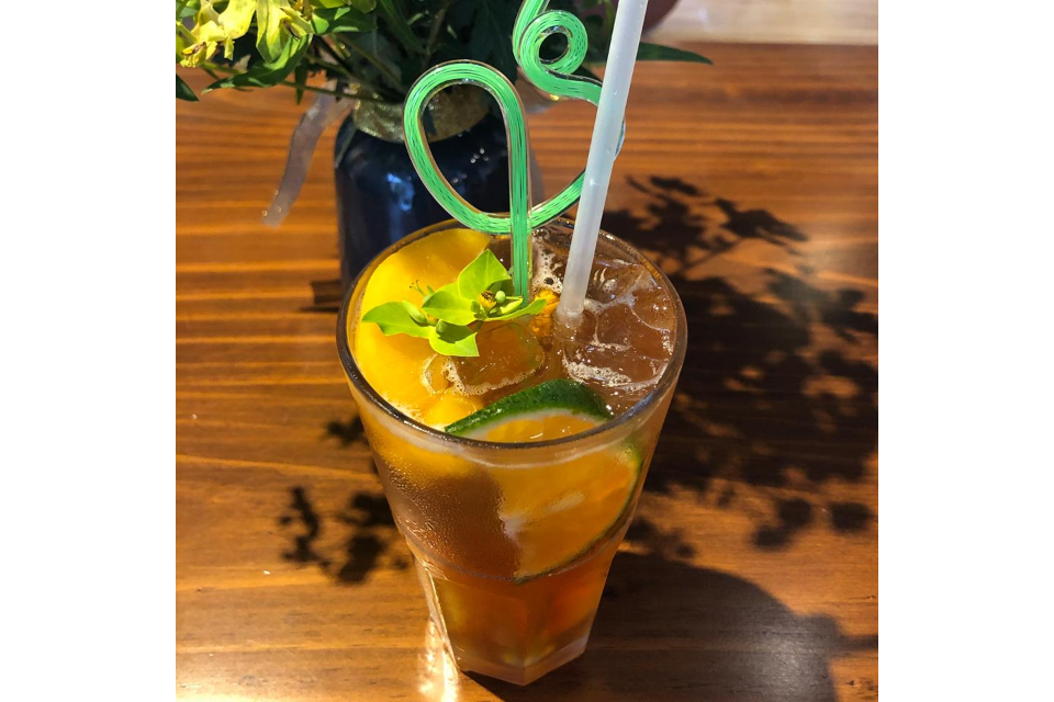 Trà Đào Sả Chanh