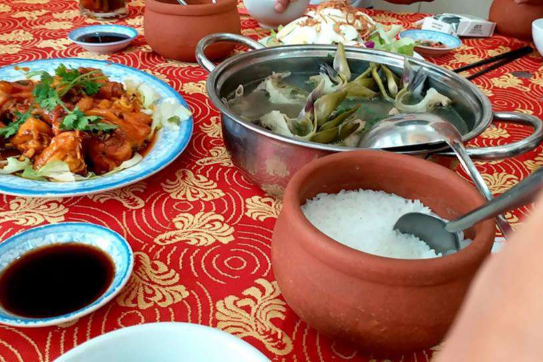 Gà Kho, Canh Atiso