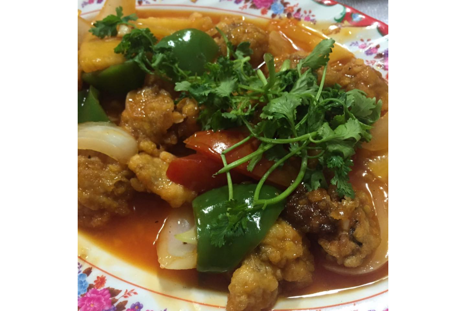 Gà Xào Chua Ngọt