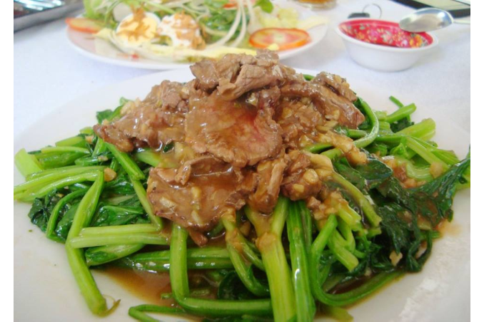 Cải Xào Bò