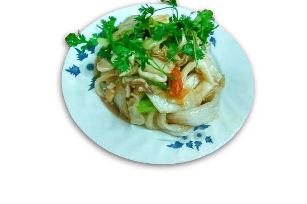 Mực Xào Chua Ngọt