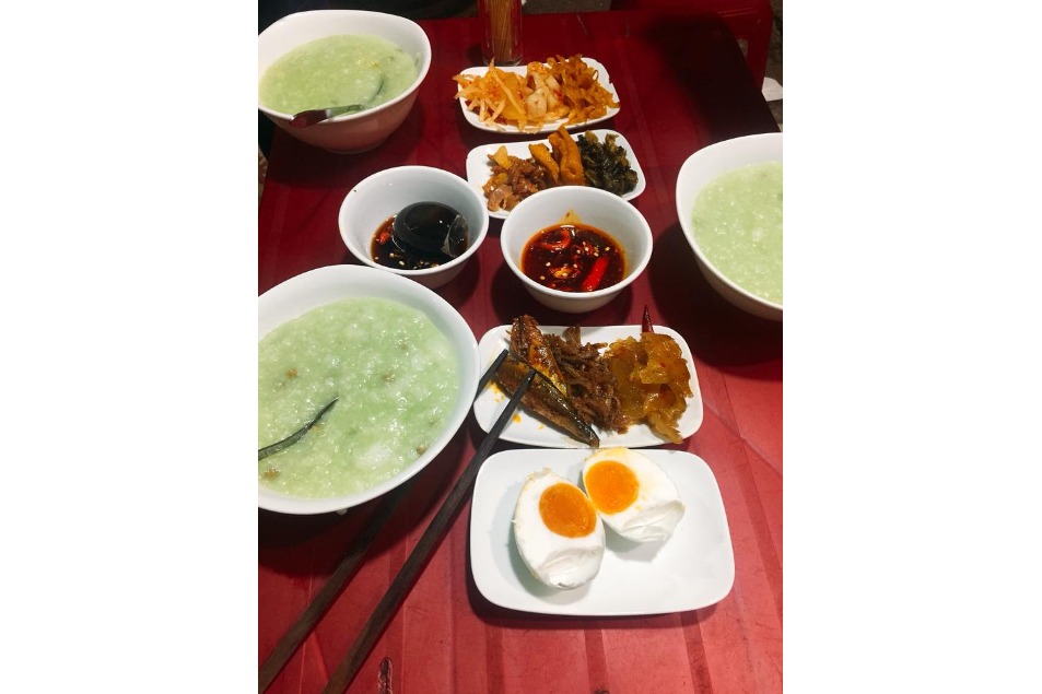 Phần Cháo ( Trứng, Cá...)