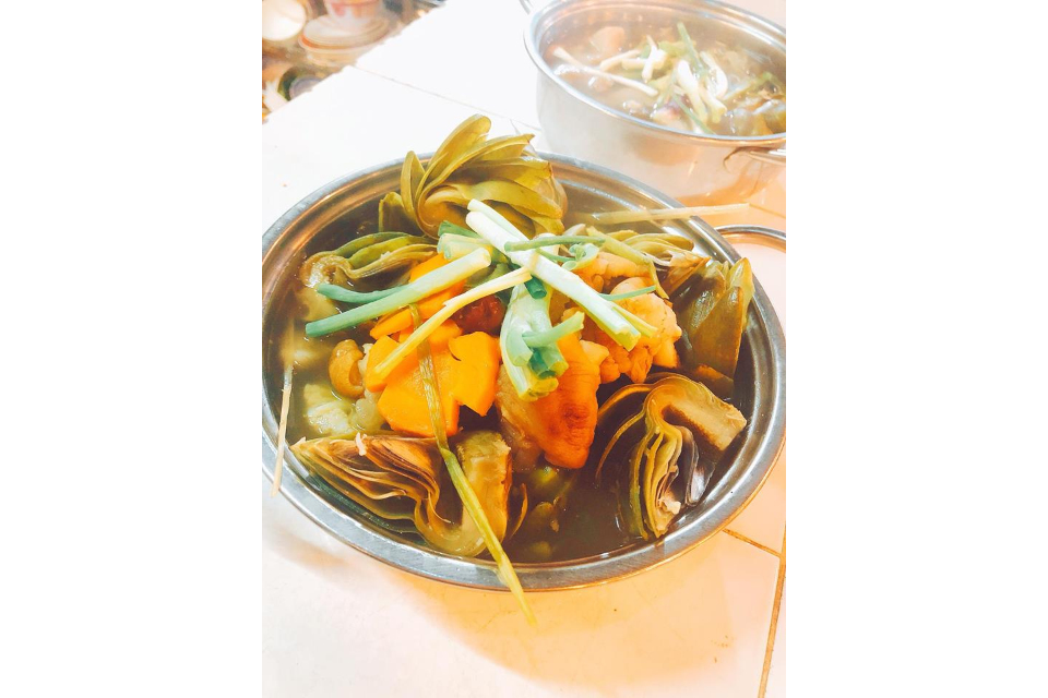 Atiso Hầm Giò Bê