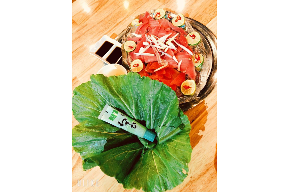 Bò Chấm Wasabi