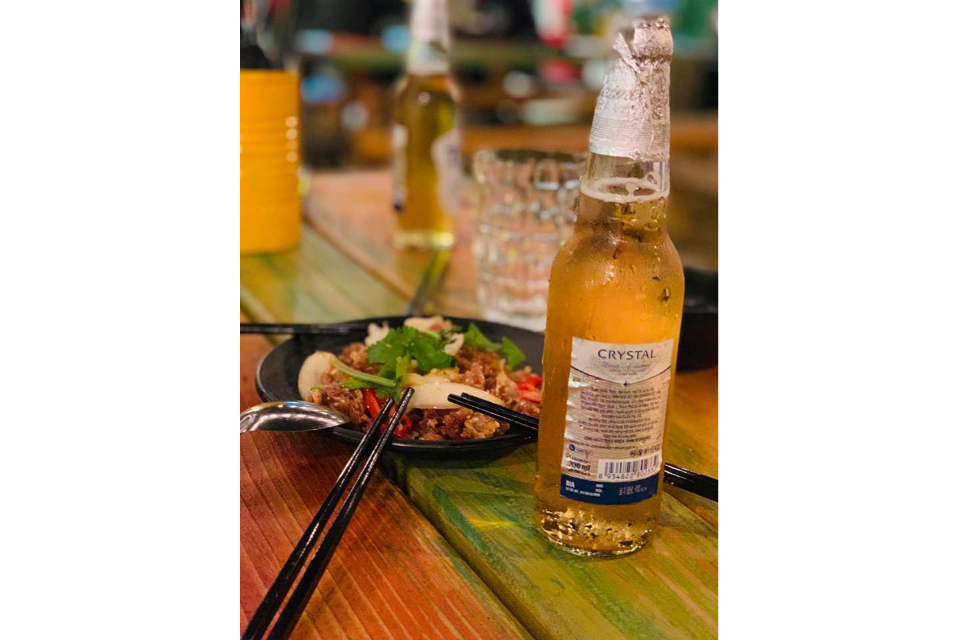 Gỏi Bò, Bia Tiger