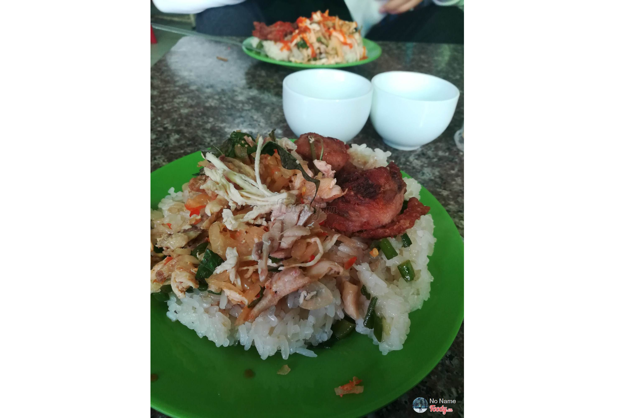Xôi Gà Xé Không Cay