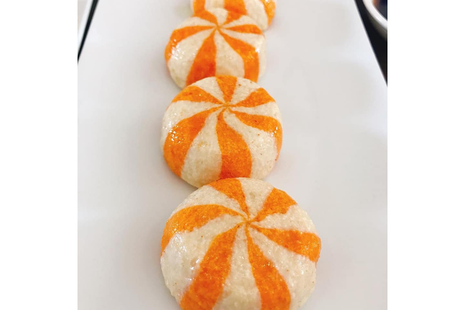 Tôm Viên Nhân Trứng Cá