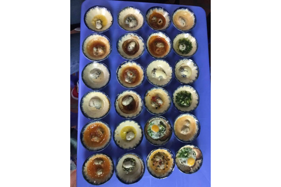 Hàu 20 vị