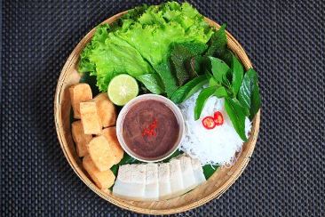 Bún Đậu Thịt Luộc
