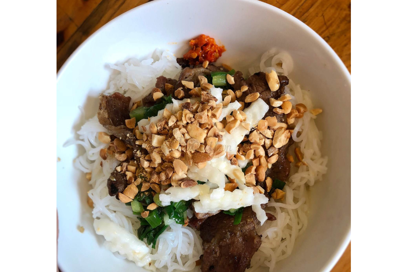 Bún Thịt Nướng( Tô Lớn)