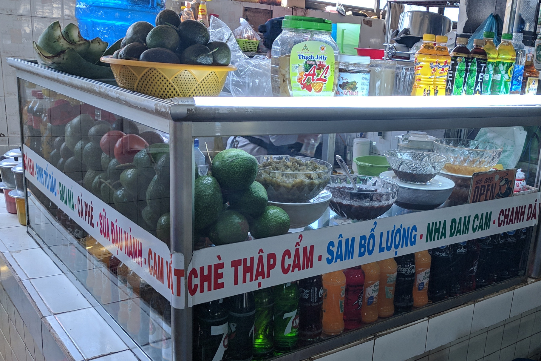 Các loại chè sinh tố trái cây