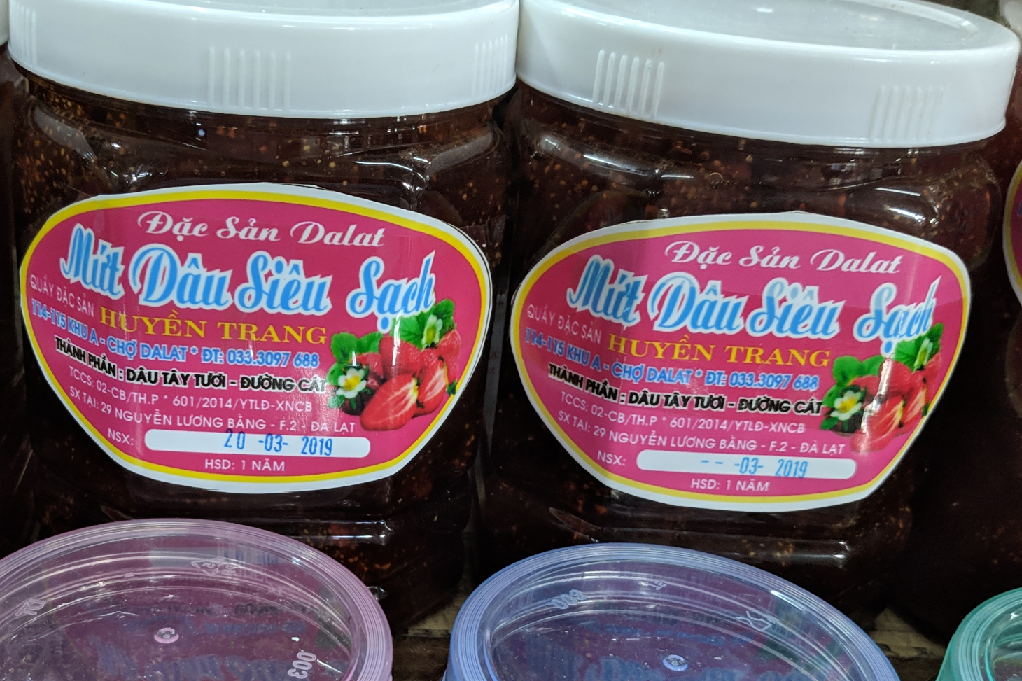 Mứt dâu siêu sạch
