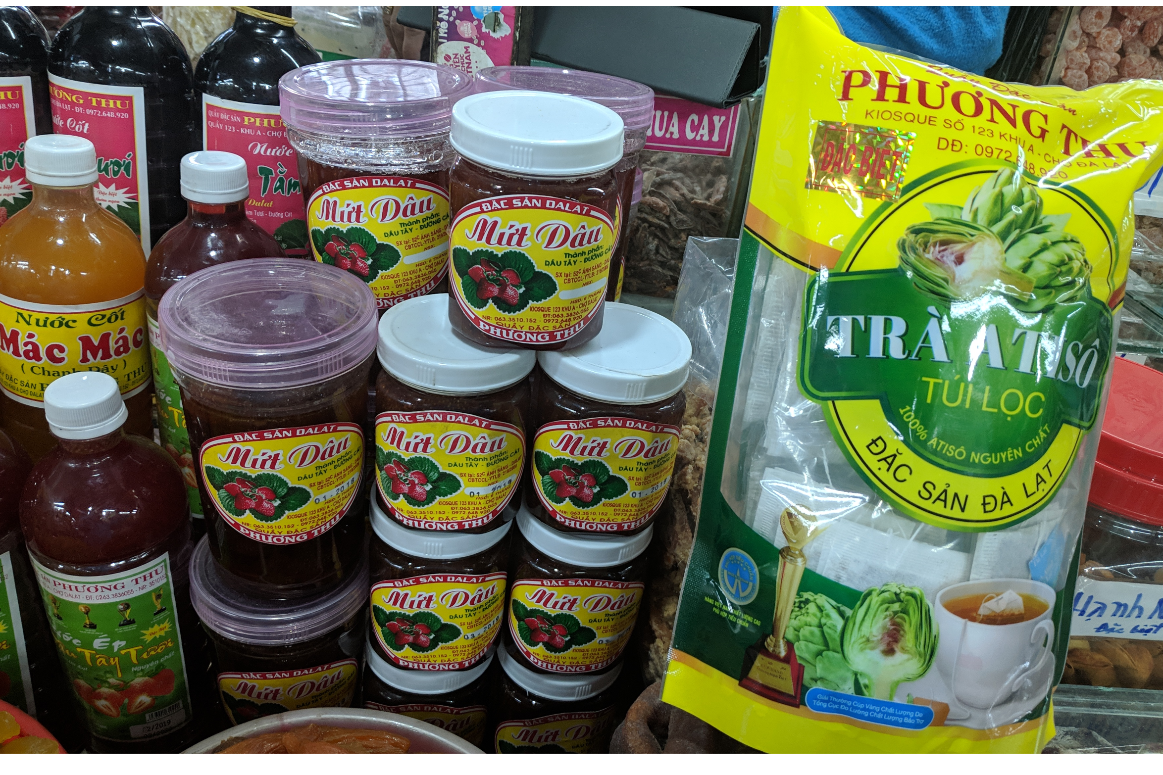 Các mặt hàng đặc sản Đà Lạt