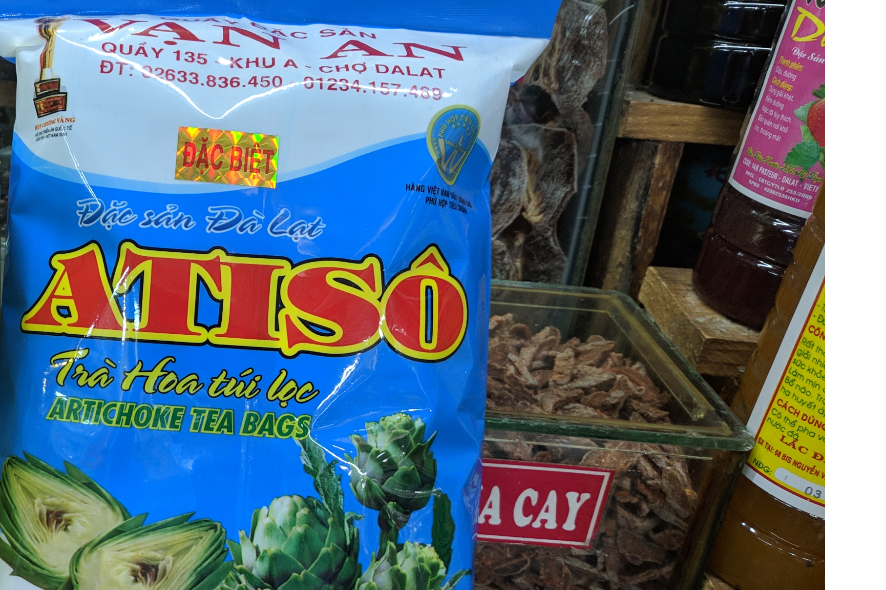 Trà hoa atiso túi lọc