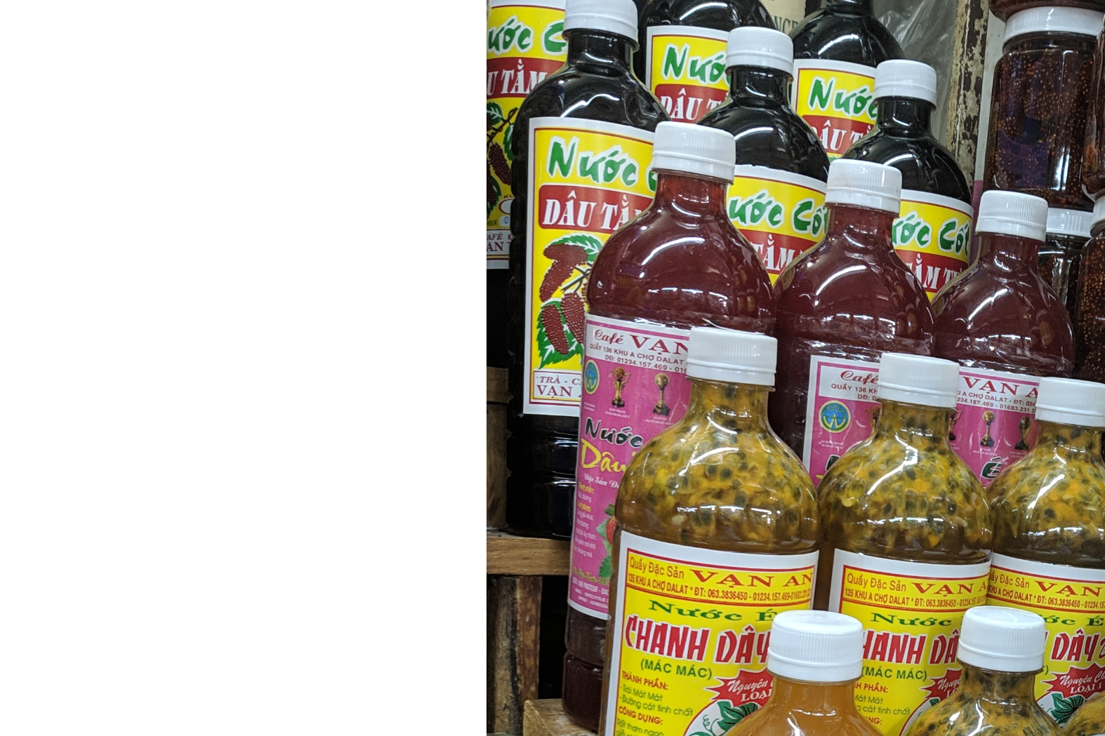 Các loại nước cốt đặc sản Đà Lạt