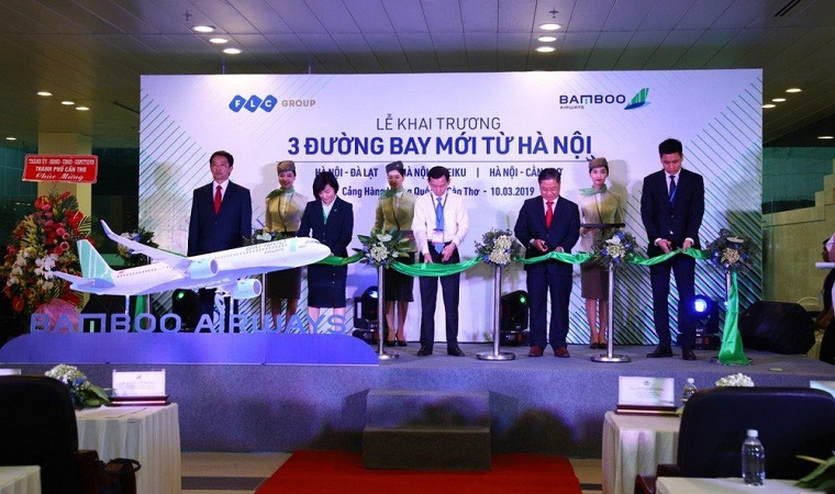 Bamboo Airways đồng loạt mở 3 đường bay Hà Nội đi Đà Lạt, Pleiku, Cần Thơ