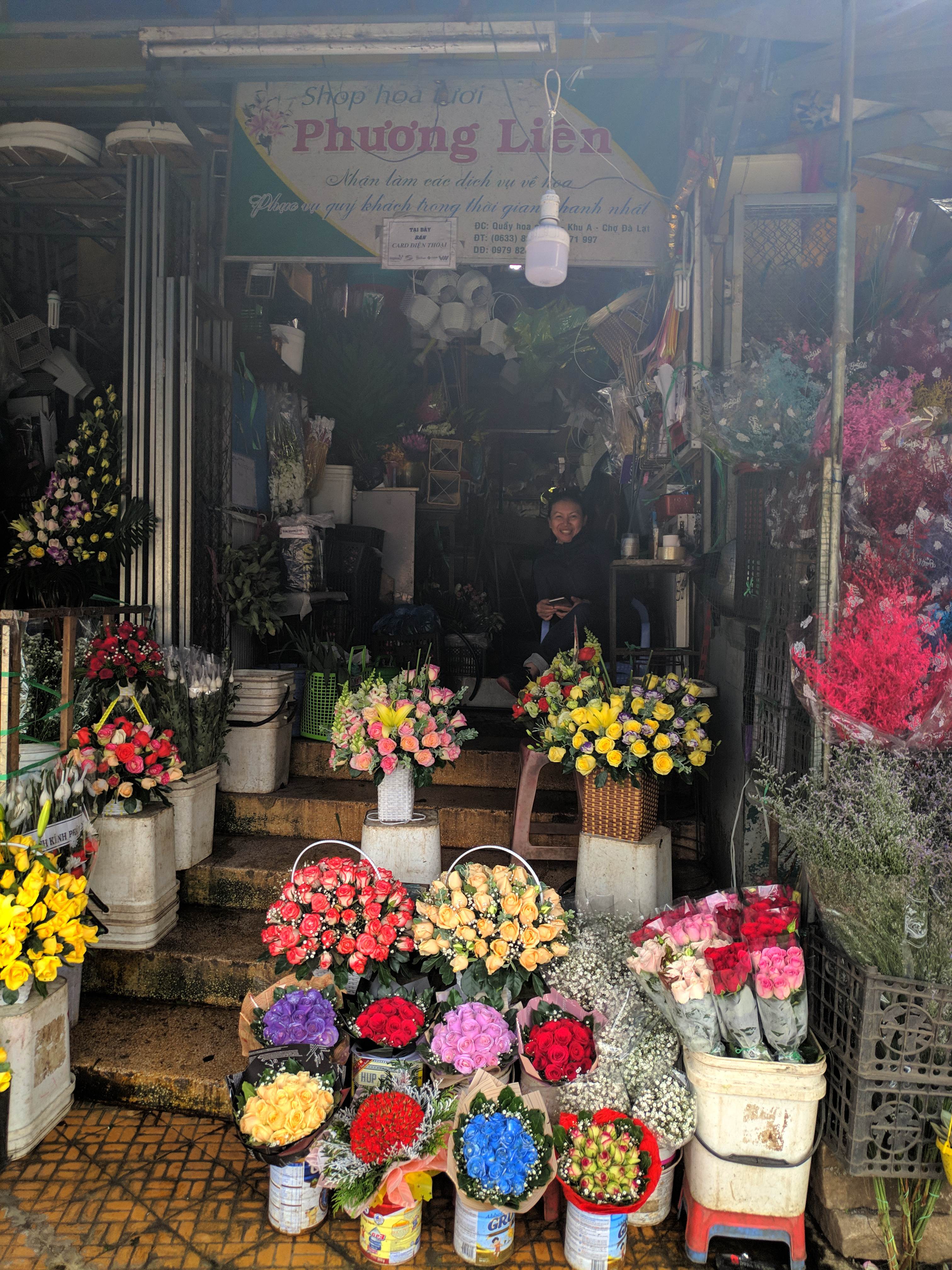Các loại mặt hàng hoa tươi