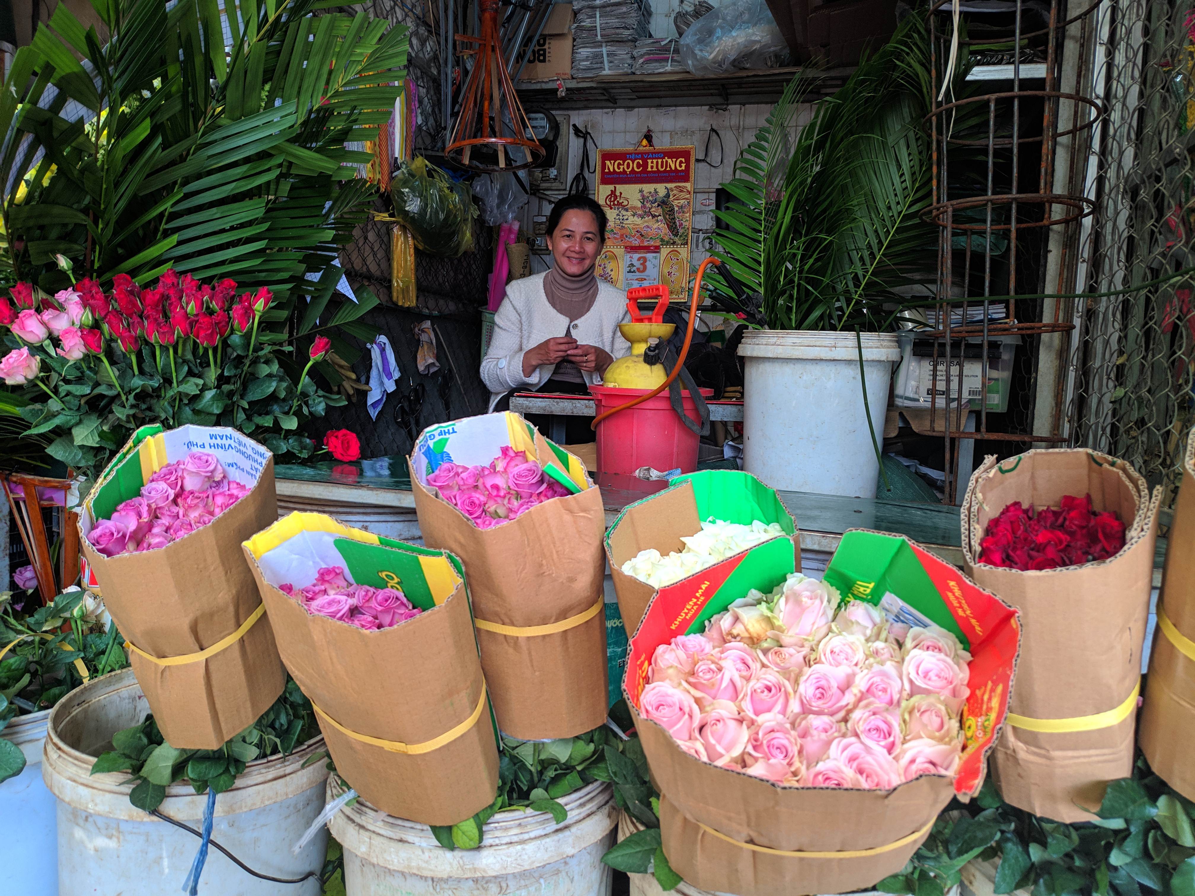 Các loại mặt hàng hoa tươi