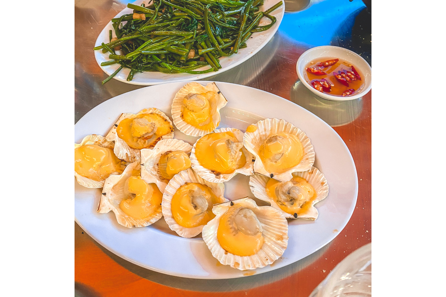 Sò điệp nướng phô mai