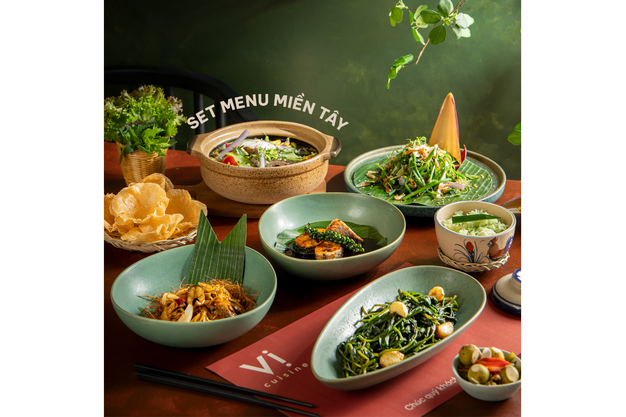 Set menu miền Tây