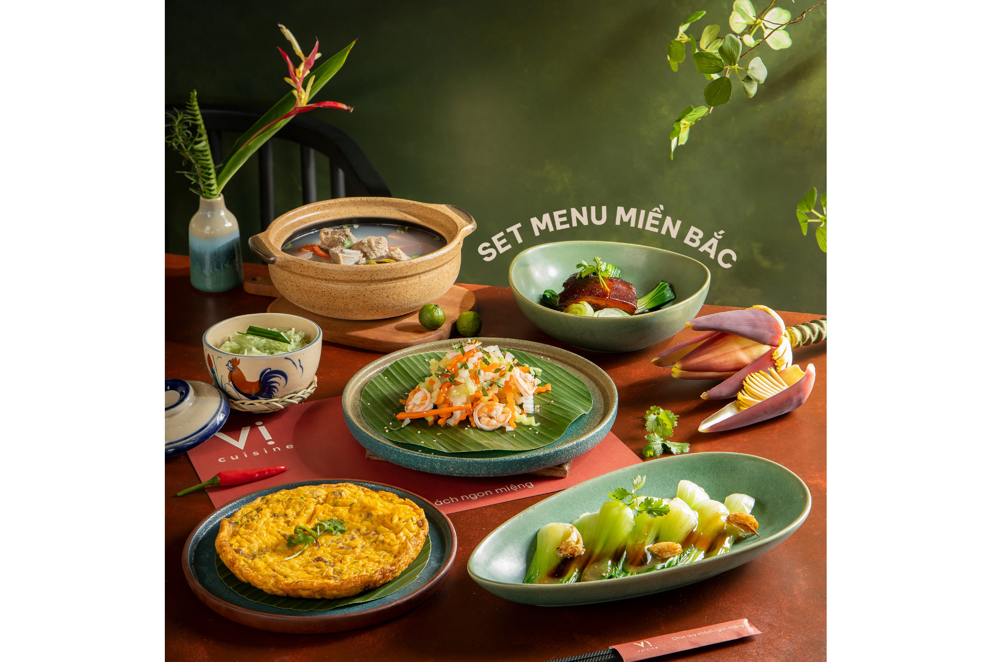 Set menu miền Bắc