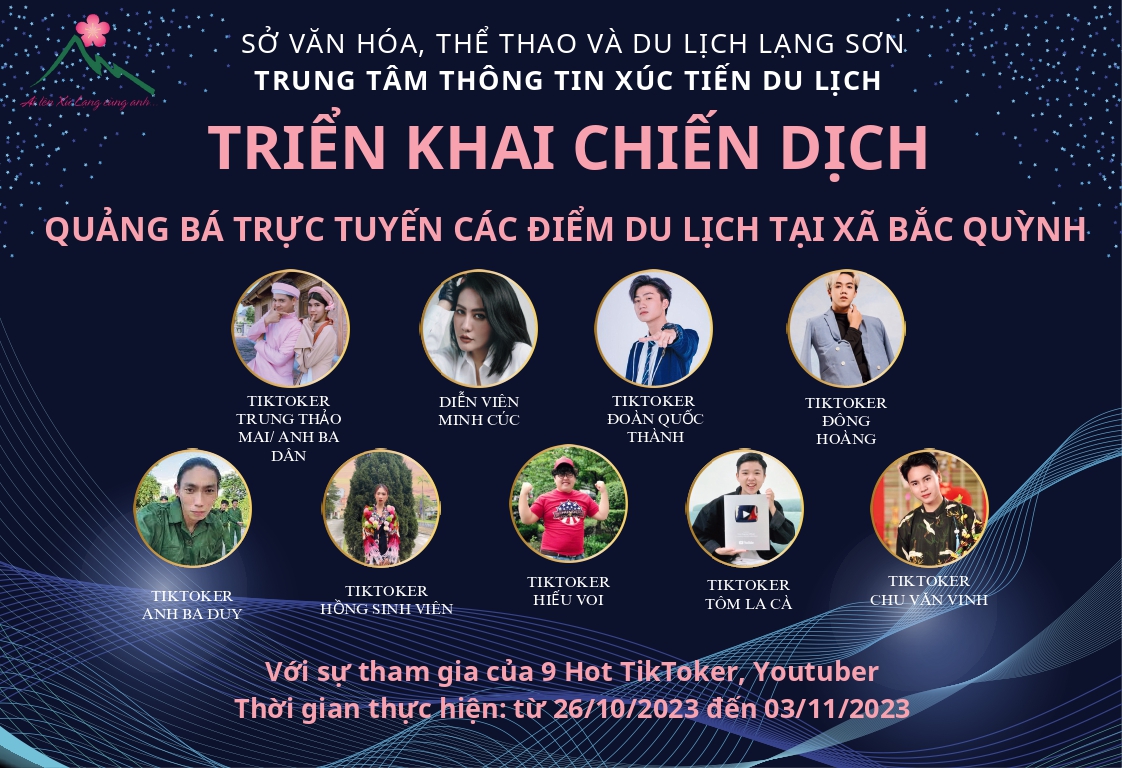 Chiến dịch quảng bá trực tuyến điểm du lịch tại xã Bắc Quỳnh
