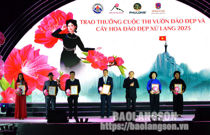 Khai mạc Lễ hội hoa Đào Xứ Lạng Xuân Quý Mão 2023: Kỳ hoa Xứ Lạng – Sắc màu biên cương