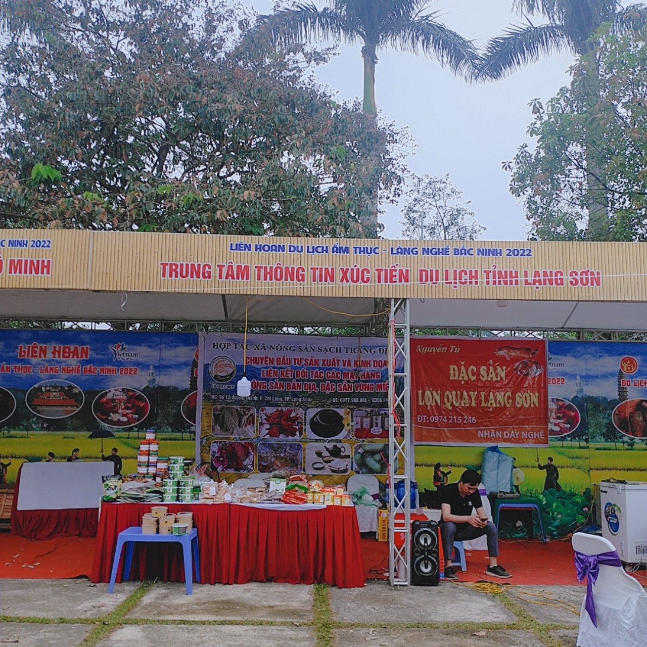 Giới thiệu ẩm thực và sản vật Lạng Sơn tại Liên hoan Du lịch Ẩm thực - Làng nghề Bắc Ninh 2022