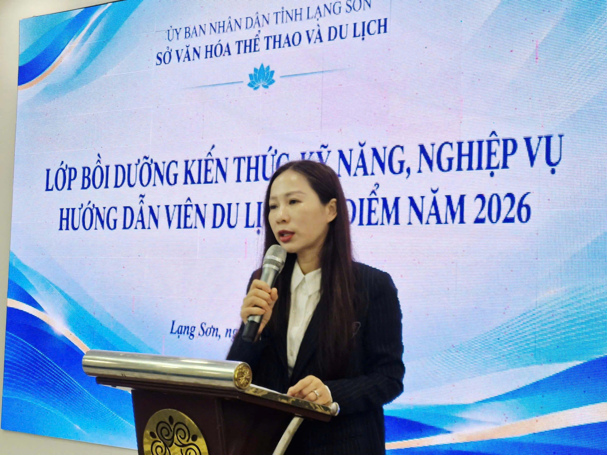 Lạng Sơn tổ chức Lớp bồi dưỡng kiến thức, kỹ năng, nghiệp vụ hướng dẫn viên du lịch tại điểm năm 2026
