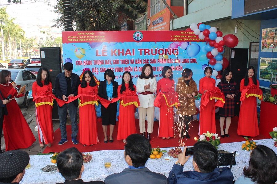 Lễ Khai Trương Cửa Hàng Đặc Sản Lạng Sơn Và Dịch Vụ Du Lịch Thanh Niên