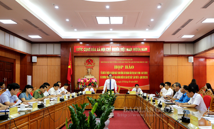 Họp Báo Công Bố 2 Sự Kiện Lớn Của Tỉnh