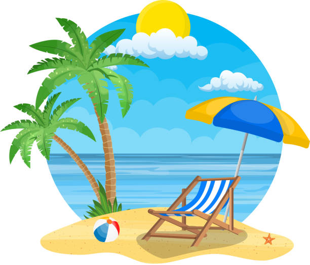 Private beach