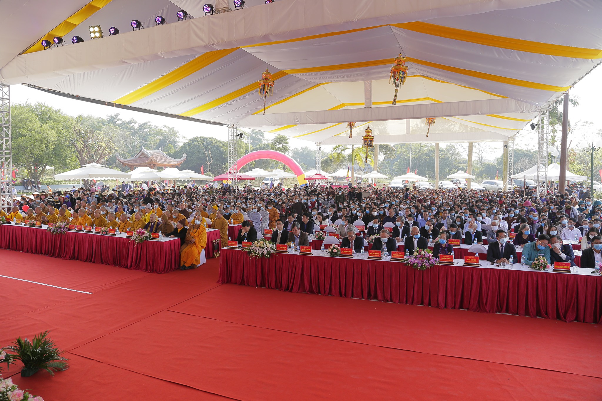 Inauguration of Quynh Lam My Temple