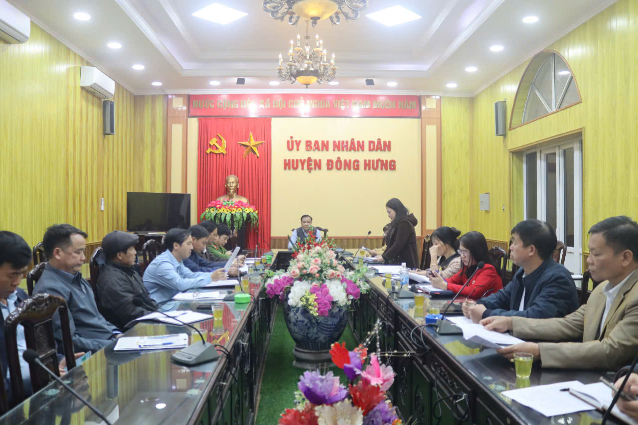 UBND huyện Đông Hưng triển khai Kế hoạch phát triển du lịch