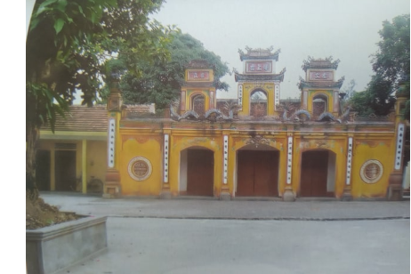 Di tích lịch sử vă hóa Quốc gia Đình Quan Mộ Đạo xã Vũ Bình, huyện Kiến Xương