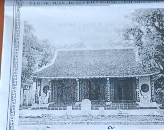 Đình làng Thụy Lũng xã Quốc Tuấn huyện Kiến Xương tỉnh Thái Bình 